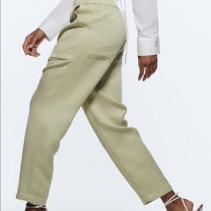 Zara high waisted pocket pants